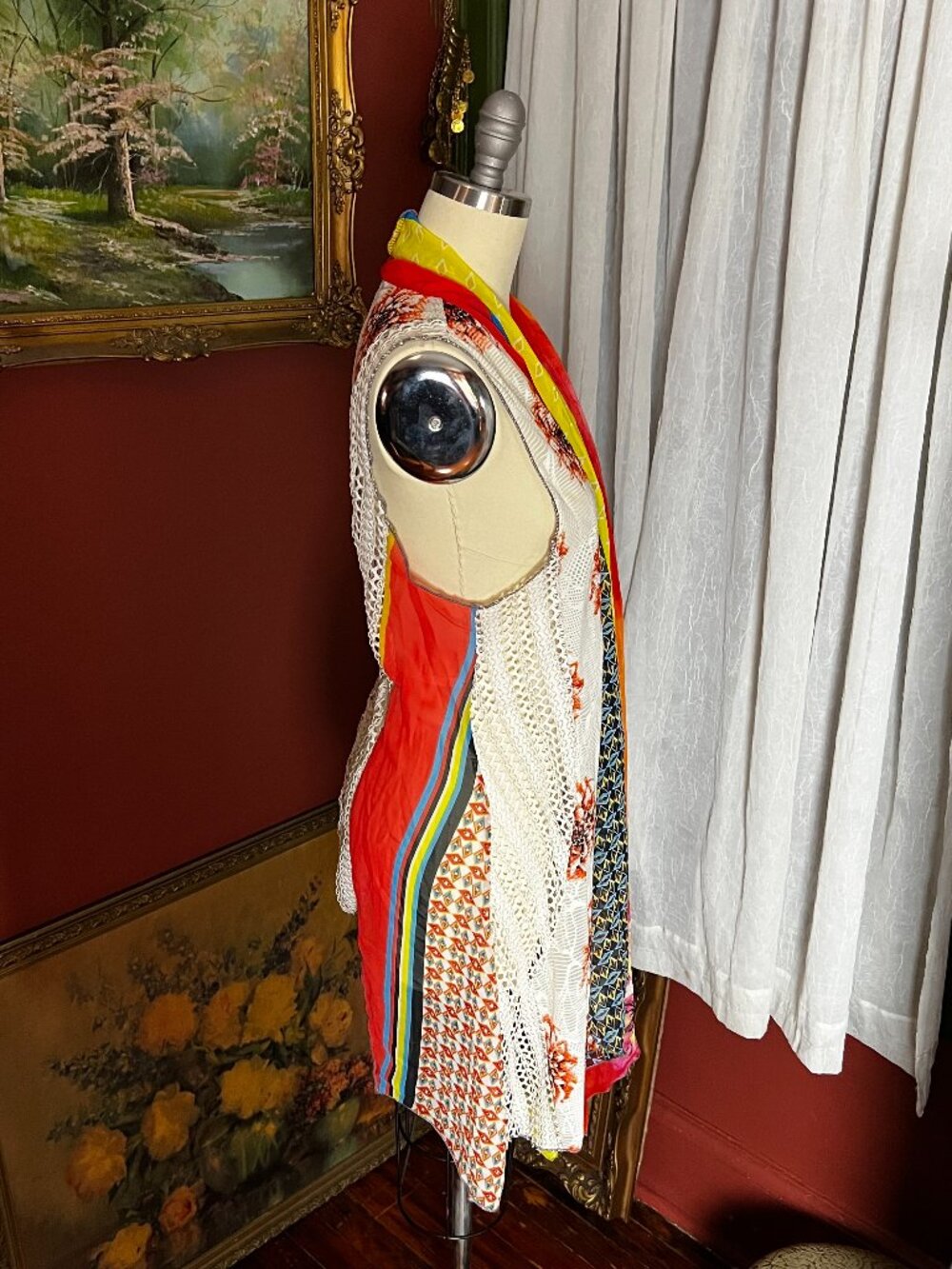 Colorful vest duster - Picture 5 of 14